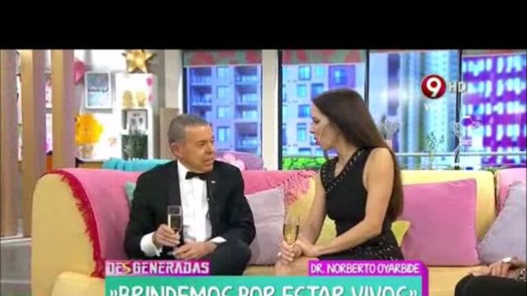 Oyarbide explicó cómo se filmó su baile: "Desde que aparecieron todos estos aparatos, al diablo con la vida privada"