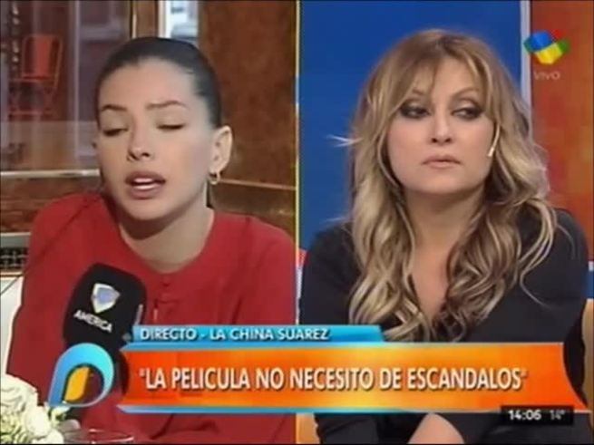 La tremenda pregunta de Marcela Tauro a la China Suárez en Intrusos tras la separación de Benjamín Vicuña y Pampita