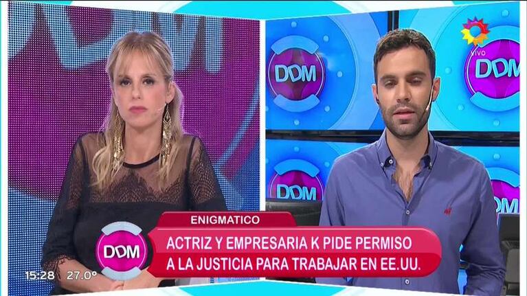 En El Diario de Mariana contaron la decisión de Andrea del Boca de radicarse en Estados Unidos