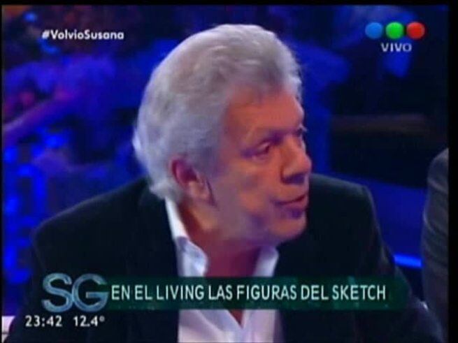 El momento hot de Mariano Martínez en el living de Susana