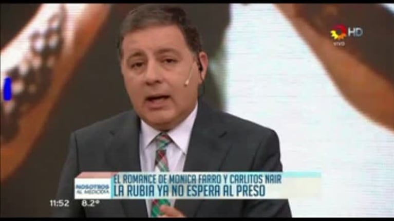 Fuerte cruce en vivo de Mónica Farro con Fernanda Iglesias y Amalia Granata
