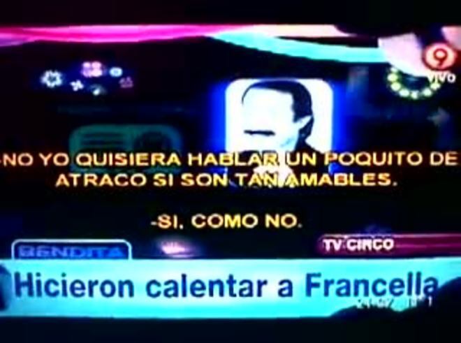 El justificado enojo Guillermo Francella en una radio uruguaya