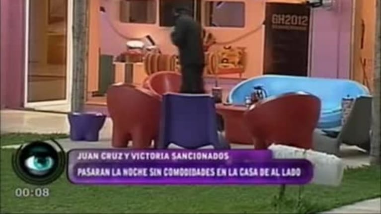 Gran Hermano 2012: Victoria y Juan Cruz ingresaron a la casa de al lado