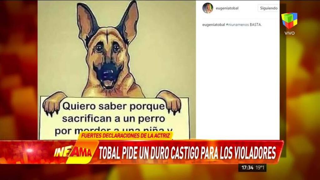 La palabra de Tobal tras su polémica publicación en Instagram (Fotos: Captura e Instagram)