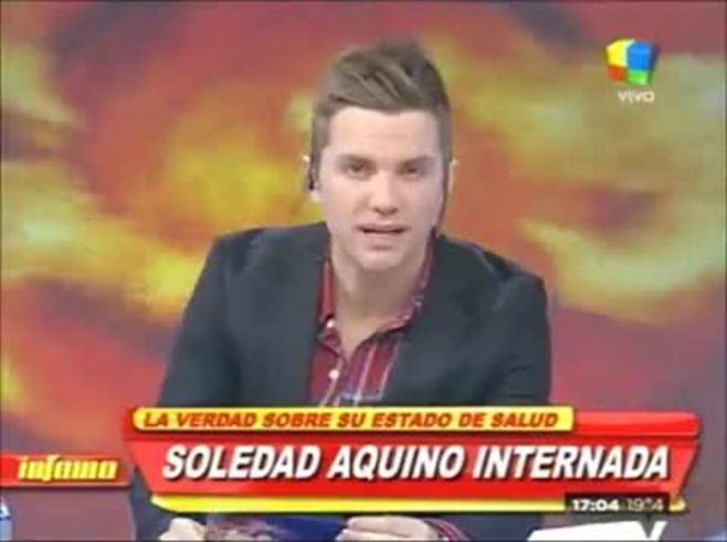 Soledad Aquino habló en Infama sobre su internación: "Si me dejaba estar, palmaba"