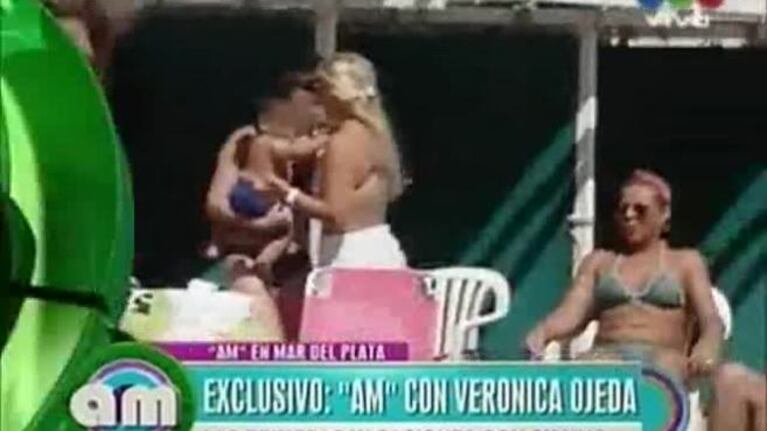 Verónica Ojeda, explosiva: "Rocío se va a tener que acostumbrar a mi hijo y Diego ya sabe lo que tiene que hacer"