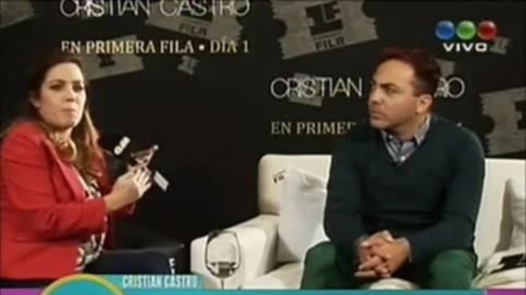La extraña táctica de conquista de Cristian Castro: "Estoy enamorado de Lorena Wells, pregúntenle a ella si estamos de novios"