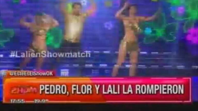 Lali Espósito en ShowMatch: el backstage de su genial paso por el Bailando
