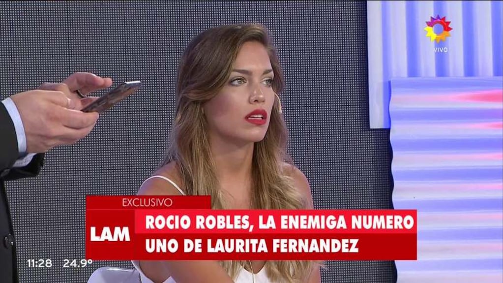 El motivo por el que Laurita Fernández no saluda a Rocío... y la aclaración de Robles: "Cuando salí con Hoppe, él..."