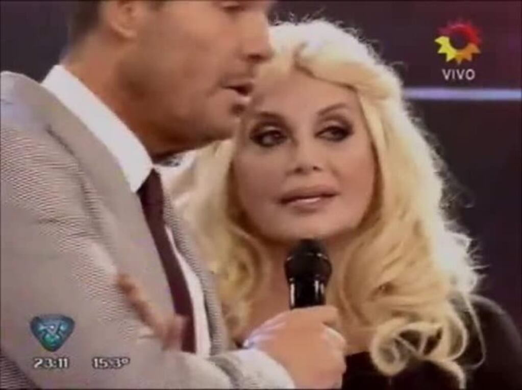 Campi imitó en ShowMatch al gigoló 