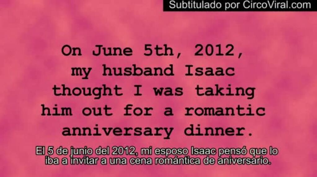 Pensó que era una sorpresa de aniversario... ¡pero era un pedido de divorcio con baile y canto!