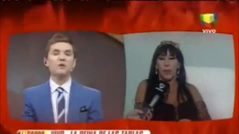 Moria Casán le respondió a Luis Vadalá