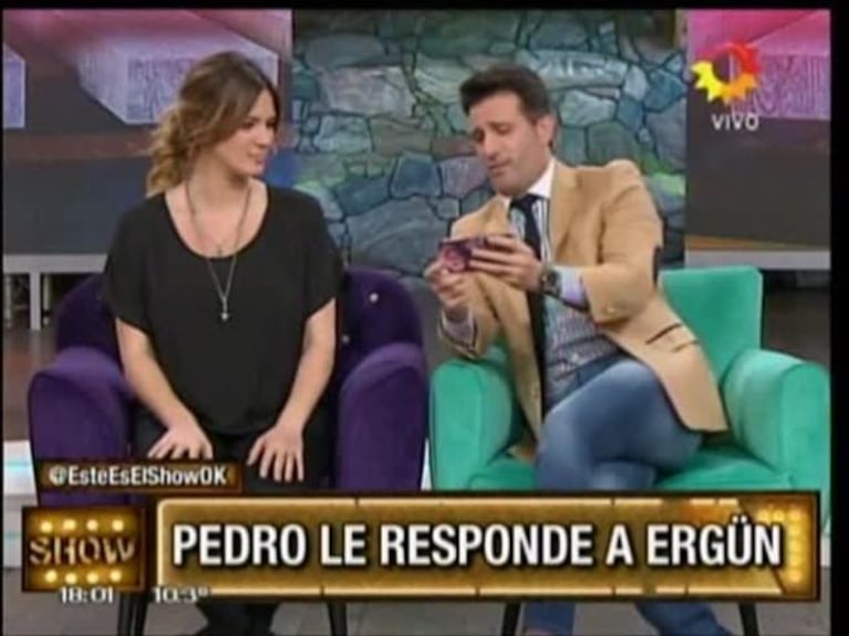 Mirá la reacción de Pedro Alfonso cuando ve a su hija Olivia besarse con el hijo de Listorti