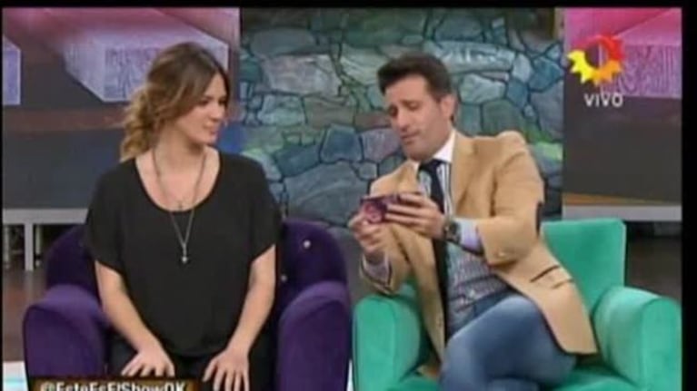 Mirá la reacción de Pedro Alfonso cuando ve a su hija Olivia besarse con el hijo de Listorti
