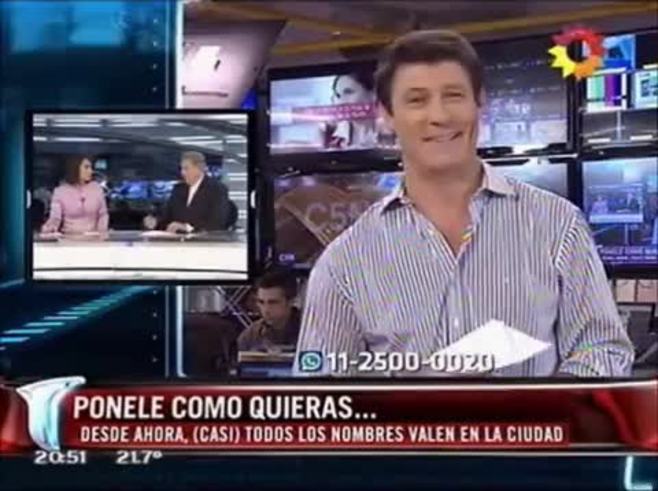 Santo Biasatti reveló qué nombre le iban a poner cuando nació