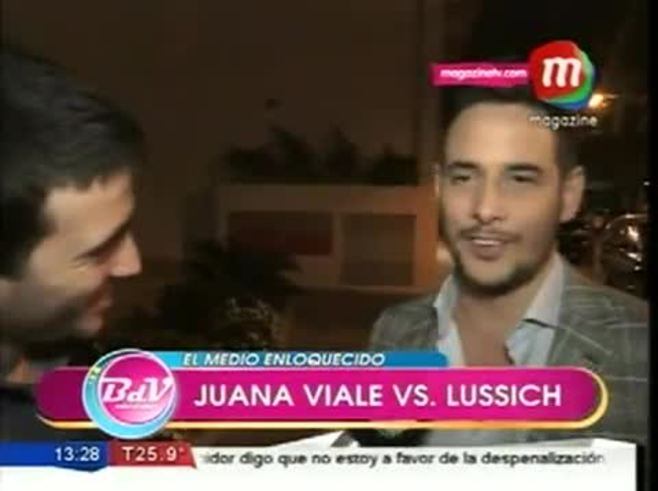 Rodrigo Lussich, furioso con Juana Viale: mirá