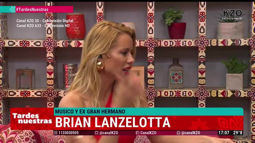 Brian Lanzelotta conoció a su hijo