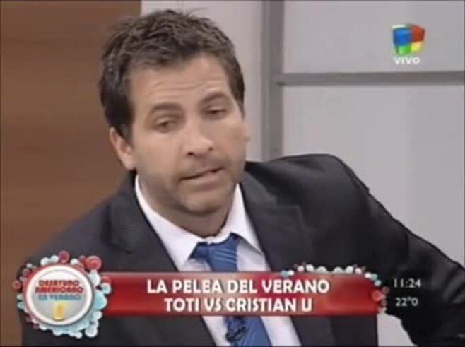 Cristian U. vs Toti Pasman, segunda parte