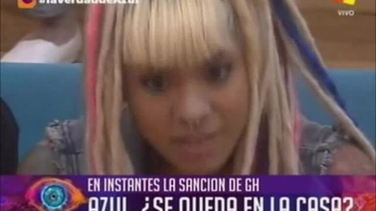 La explicación de Azul de Gran Hermano 2016 tras abandonar la casa