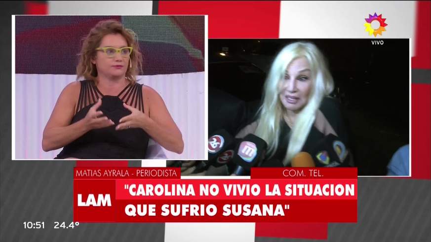 El duro relato de Analía Franchín: “A mis dos hermanas, el padre las abandonó. Cuando él se fue de la casa, una de ellas se colgó del auto y la arrastró una cuadra”