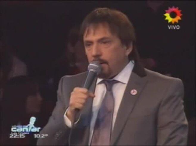 La reconciliación en vivo de Alejandro Lerner y Oscar Mediavilla