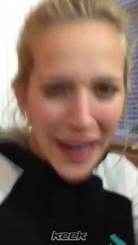 La Navidad de Luisana Lopilato en la nieve: ¡haciendo empanadas!