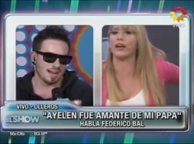 Federico Bal y Ayelén Paleo por primera vez se enfrentaron en vivo