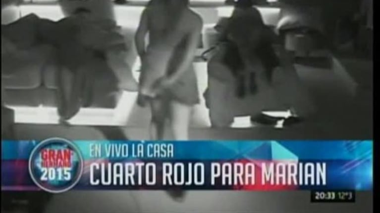 Brian dejó a a Marian a través de un video en el cuarto rojo de Gran Hermano 2015