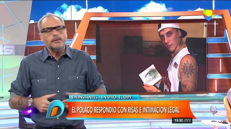 ¡Fuerte momento al aire! El Dipy se descompensó en Intrusos, furioso con el Polaco: "¿Qué le da risa? Es un hijo de put... que me dejó sin trabajo"