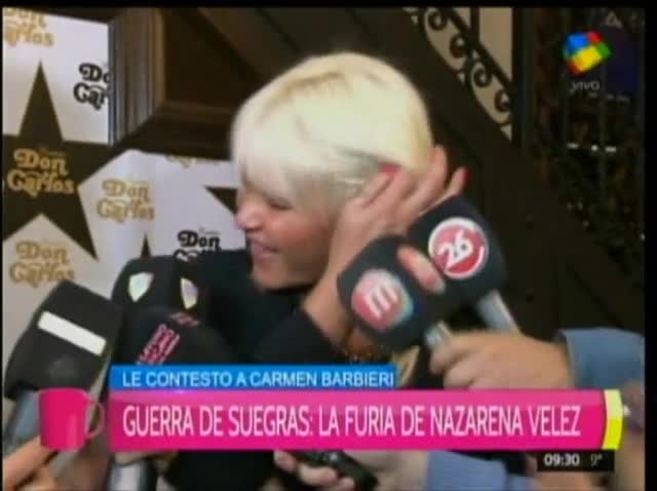 ¡Guerra de consuegras! Nazarena, furiosa con Barbieri tras sus publicaciones en Twitter: "Te metés con mi hija y te arranco la cabeza"