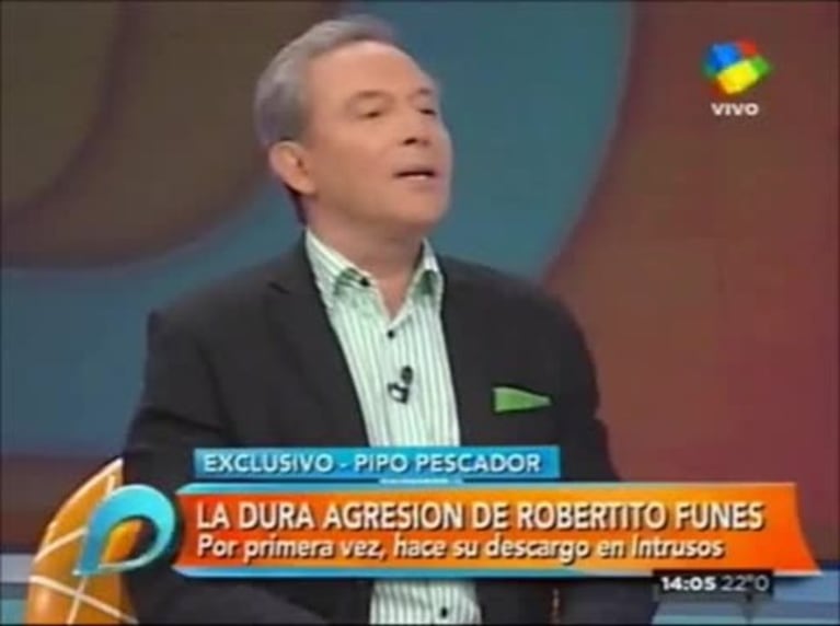 ¡Todo bien! Pipo Pescador le aceptó las disculpas a Robertito Funes