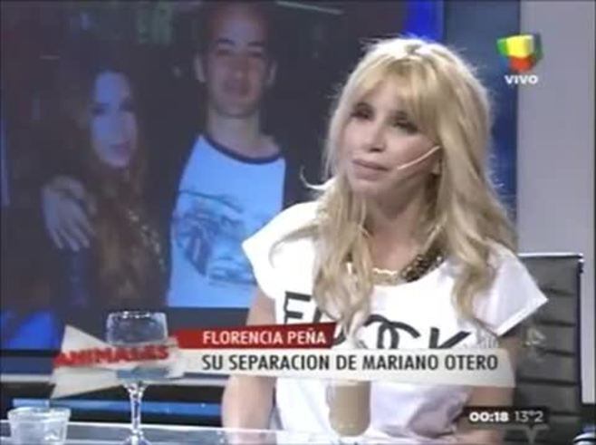 Florencia Peña y una fuerte frase por el video prohibido
