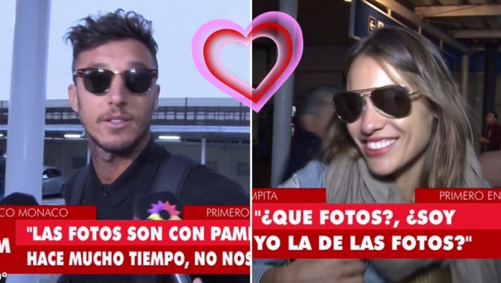 ¡Pero qué coincidencia! Pampita y Pico Mónaco llegaron a Argentina en el mismo vuelo: sus llamativas declaraciones