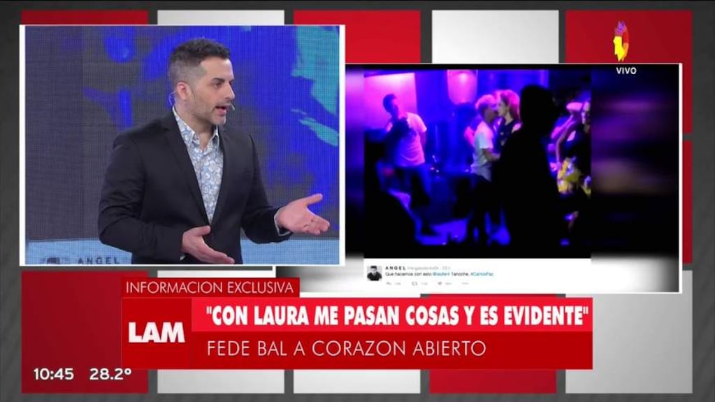 Ángel de Brito y su mensaje en vivo para Marcela Tauro: “Te quiero aclarar que no contratamos a Laurita por prensa”