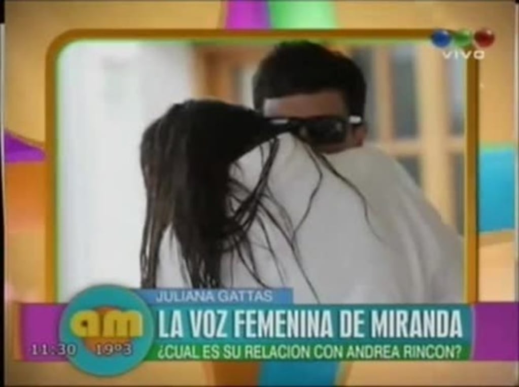 La cantante de Miranda! habló de la relación entre Ale Sergi y Andrea Rincón: "Lo veo feliz de la vida"
