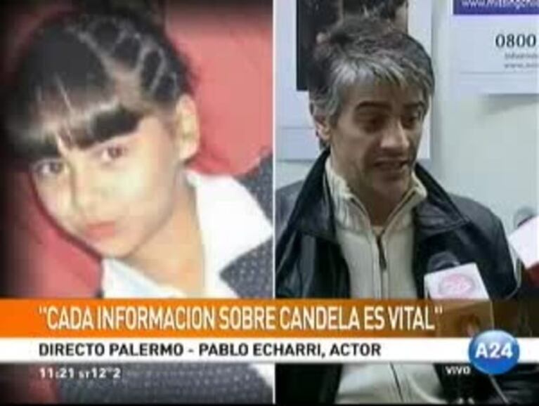 Pablo Echarri habló del caso Candela Rodríguez