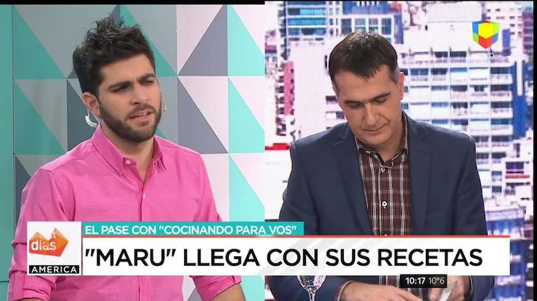 El desubicado chiste de Antonio Laje a Fernando Carolei en el pase entre su programa y el de Maru Botana