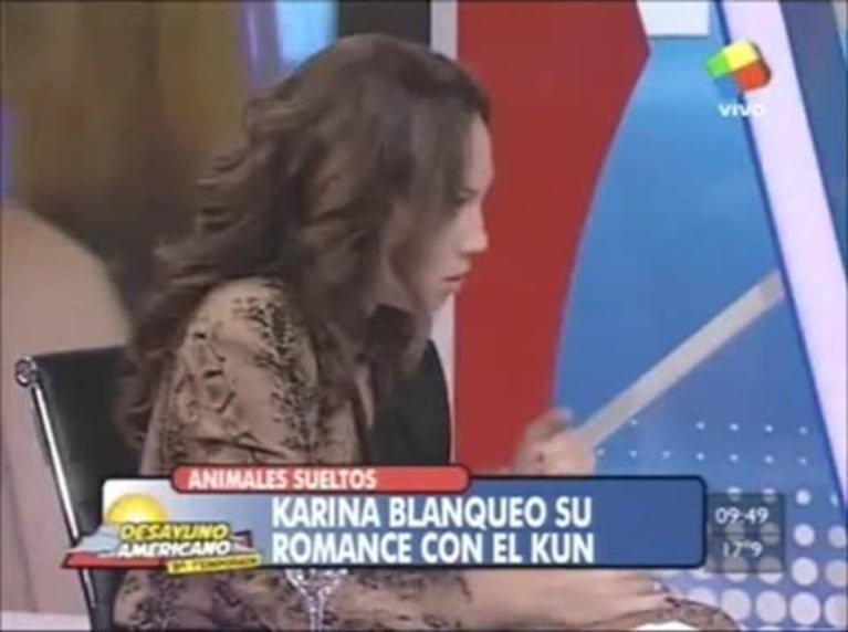 Ernestina Pais y un insólito reclamo en vivo a su novio