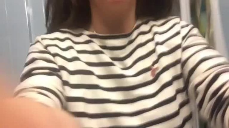 Narda Lepes se hace el autoexamen en Instagram para prevenir el cáncer de mama