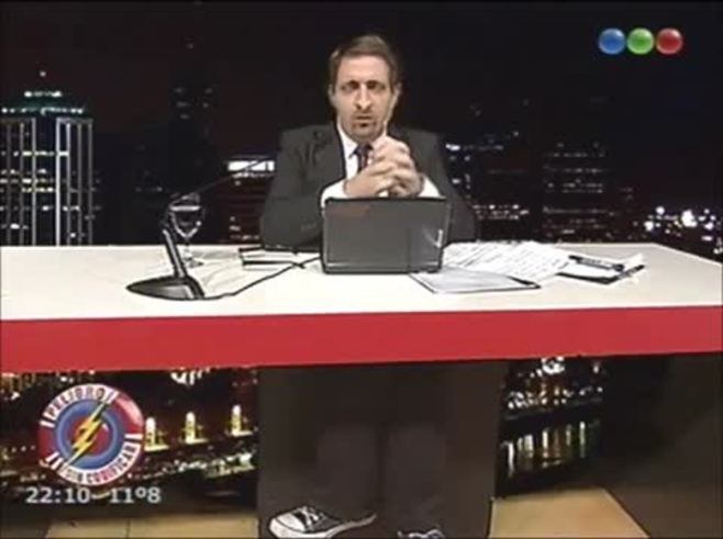 Campi imitó a Eduardo Feinman en Peligro Sin Codificar