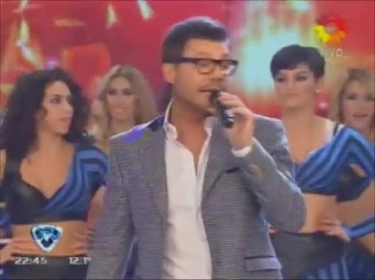 Maxi Diorio reapareció en ShowMatch y justificó su “faltazo”: “Dormí desde las ocho de la noche a las seis de la mañana”
