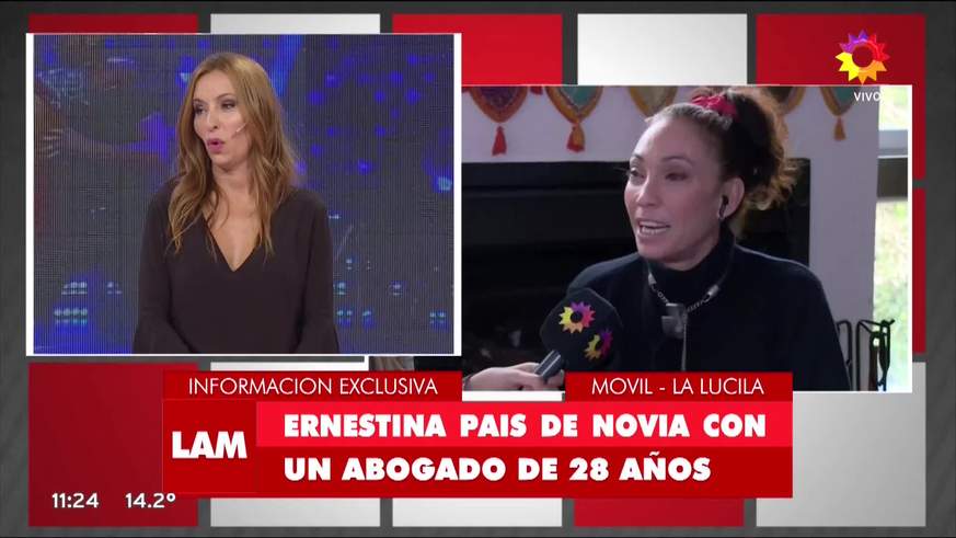 Ernestina Pais habló de su nuevo novio