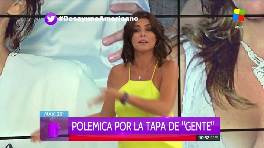 El súper escote de Viviana Saccone en la tapa de Gente… ¡y el picante comentario de Pamela David!: "Se vampirizó con el novio"