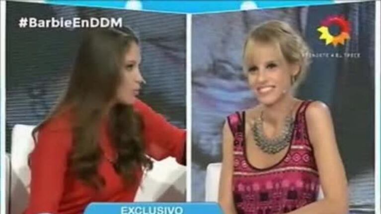 A Barbie Vélez no le preocupa el pasado amoroso de Fede Bal: "Hoy prefiere comer calidad"