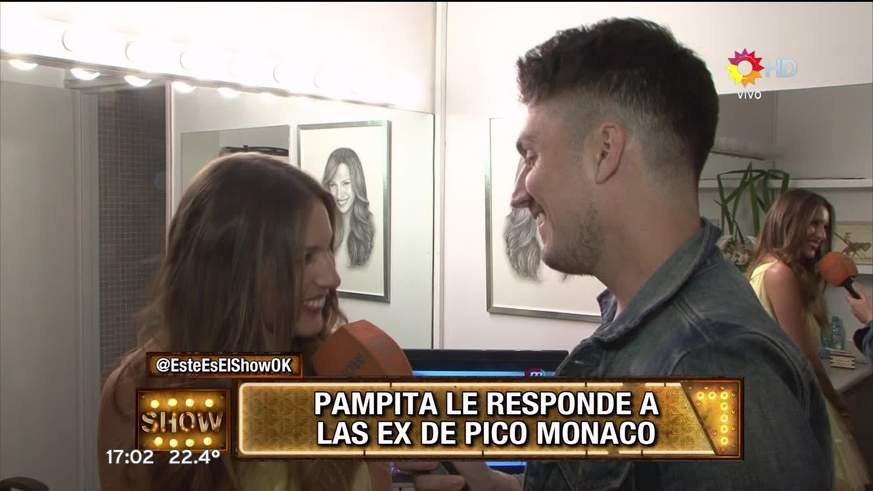 Pampita mintió acerca no estar al tanto del viejo romance entre Mery del Cerro y Pico 
