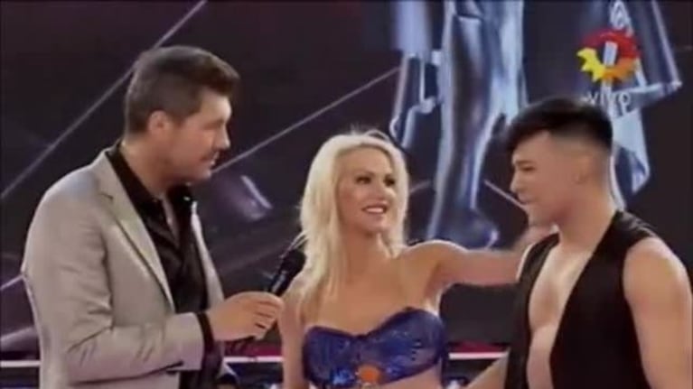 El beso de Hugo Ávila y Jorgito Moliniers en ShowMatch