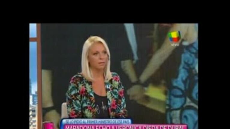 Vanesa Maradona, lapidaria con Rocío Oliva: "Ella compite con el hijo de Diego y Verónica Ojeda"