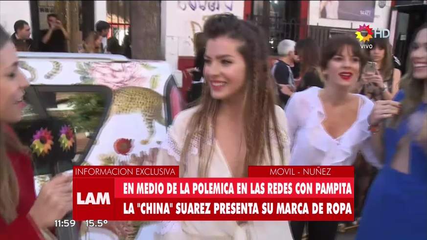La China Suárez negó haber expresado deseos de volver a ser madre con Benjamín Vicuña: "Ninca dije eso"