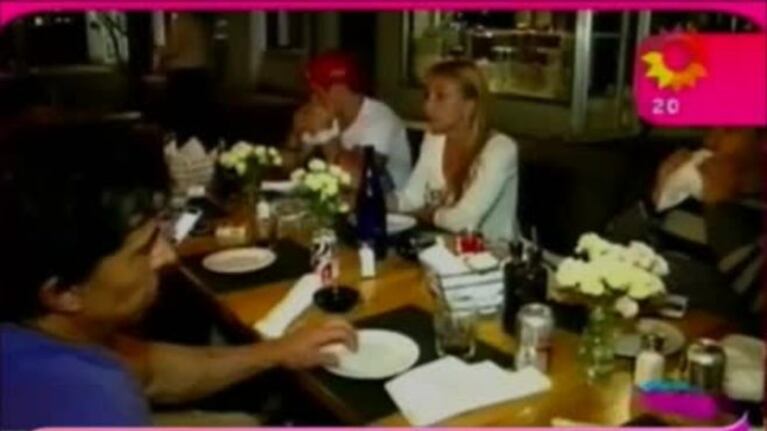 Ricardo Fort y una bizarra pelea con Sandra Villarruel en su reality