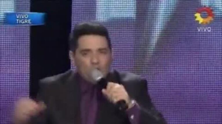 El ex jugador de Racing, Walter Fernández, participó de Soñando por cantar
